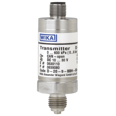 Wika Pressure transmitter, Models D-20-9, D-21-9